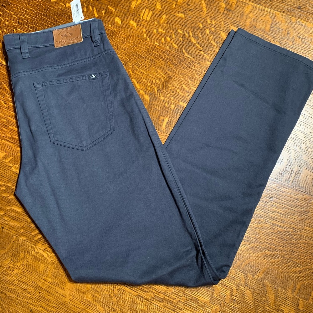 Fish Hippie Stretch 5 pocket navy pant